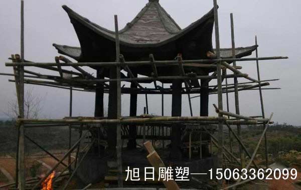 濟南雕塑公園六角涼亭